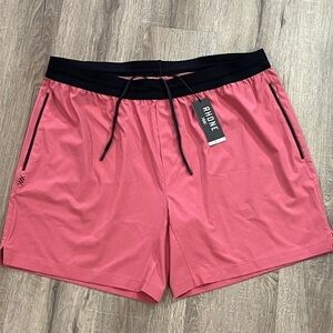 NWT Rhone XXL 7” Mako Unlined Tech Short Anti-Odor Salmon Athletic Shorts
